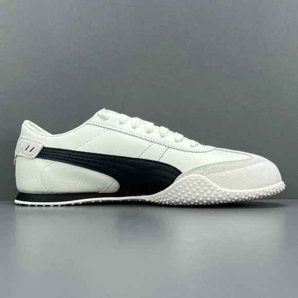 Puma Black And White Suede With Anti-Slip Sneakers - Picture 8 of 11